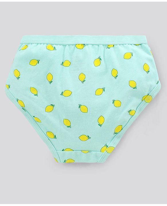 Pine Kids Antimicrobial & Biowashed Panties Pack Of 3 (Colour May Vary)