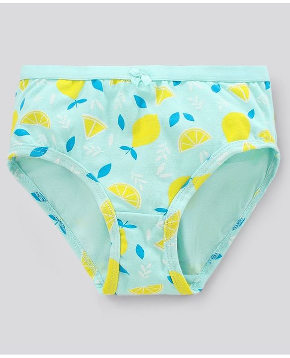 Pine Kids Antimicrobial & Biowashed Panties Pack Of 3 (Colour May Vary)