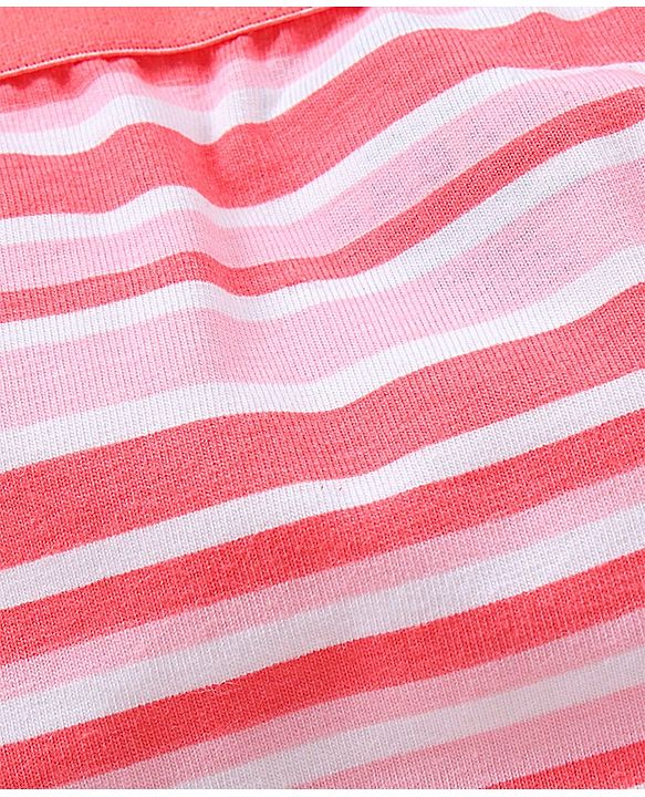 Pine Kids Cotton Lycra Biowashed Panties Heart Stripe And Dot Print Pack Of 3 (Colour May Vary)