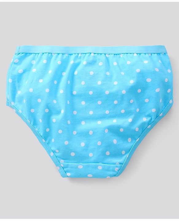 Pine Kids Cotton Lycra Anti Bacterial Panties Stripe And Dot Print Pack Of 3 (Colour May Vary)