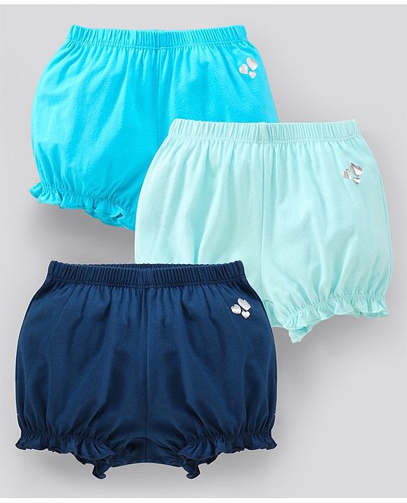 Pine Kids Panties Solid Pack of 3 (Color May Vary)