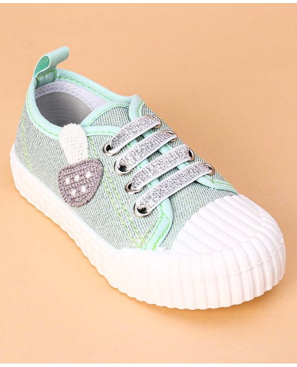 Cute Walk by Babyhug Casual Shoes Mushroom Design - Green