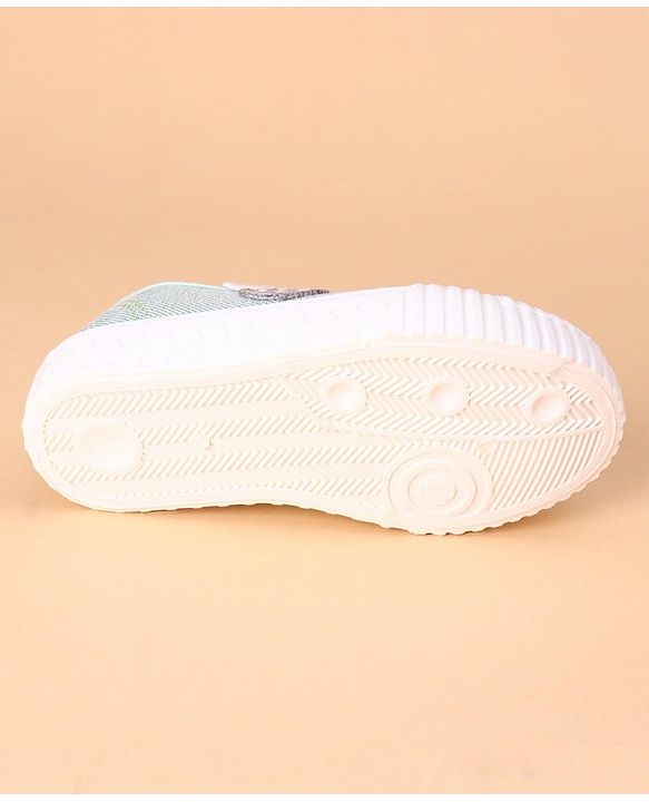 Cute Walk by Babyhug Casual Shoes Mushroom Design - Green