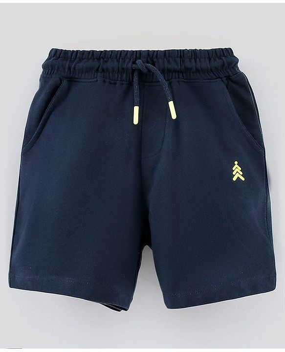 Pine Kids Knitted Bio Wash Shorts Pack of 2 - Grey Blue