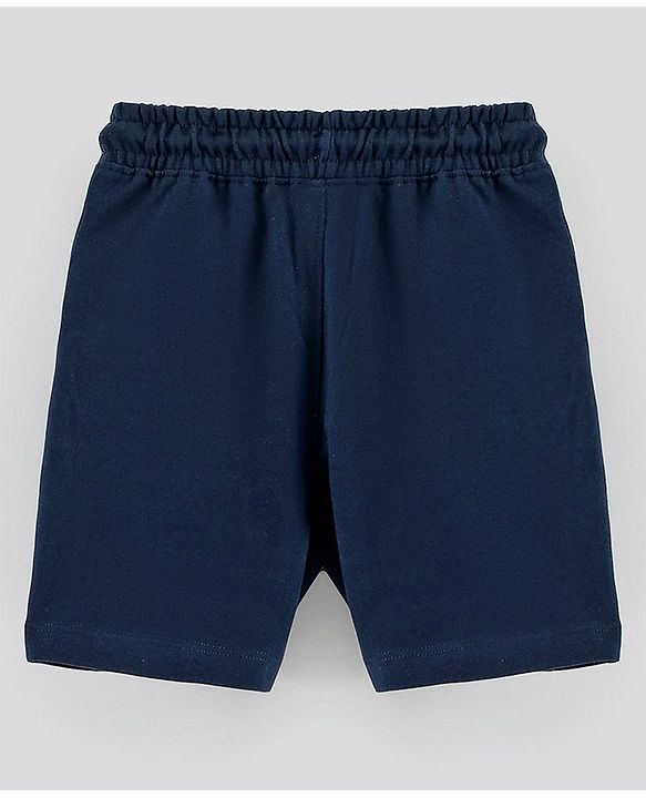 Pine Kids Knitted Bio Wash Shorts Pack of 2 - Grey Blue