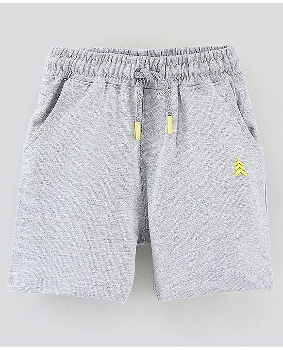 Pine Kids Knitted Bio Wash Shorts Pack of 2 - Grey Blue