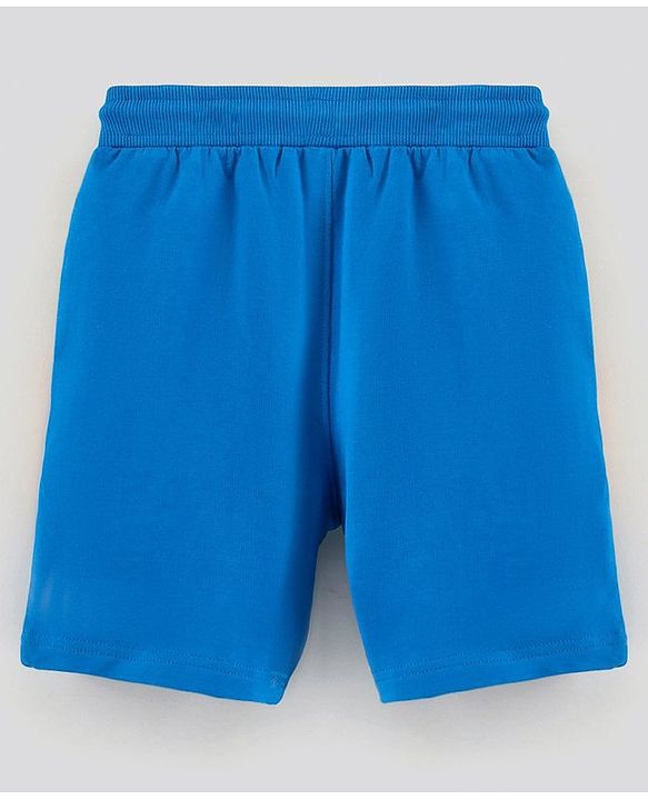Pine Kids Half Sleeves T-Shirt & Shorts Set Striped - Yellow Blue