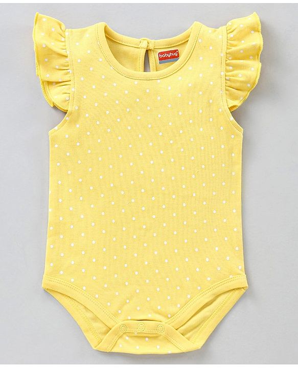 Babyhug 100% Cotton Short Sleeves Onesies Multi Print Pack of 3 - Multicolor
