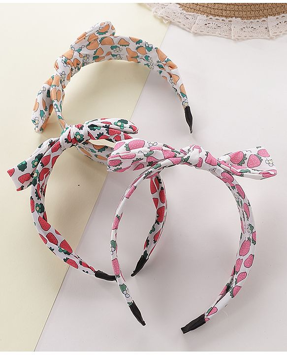 Pine Kids Hair Bands Pack of 3 - Multicolor