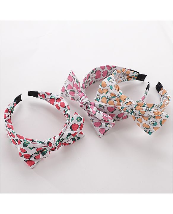 Pine Kids Hair Bands Pack of 3 - Multicolor