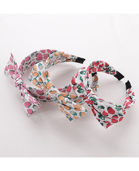 Pine Kids Hair Bands Pack of 3 - Multicolor