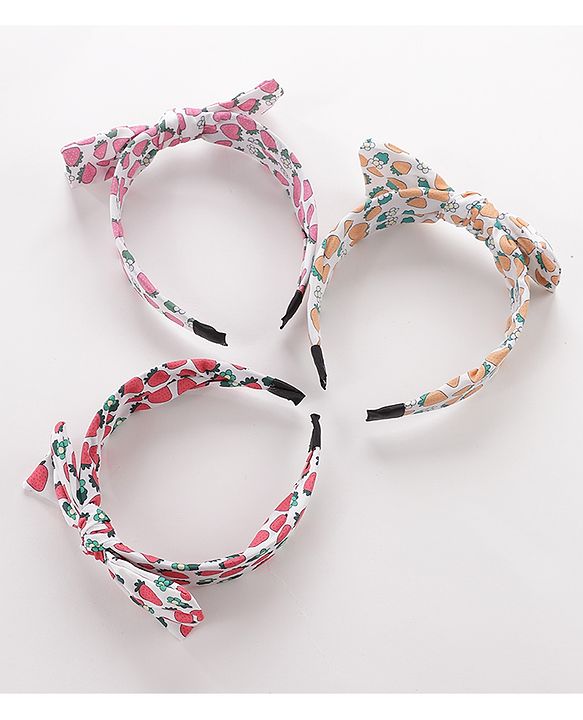 Pine Kids Hair Bands Pack of 3 - Multicolor