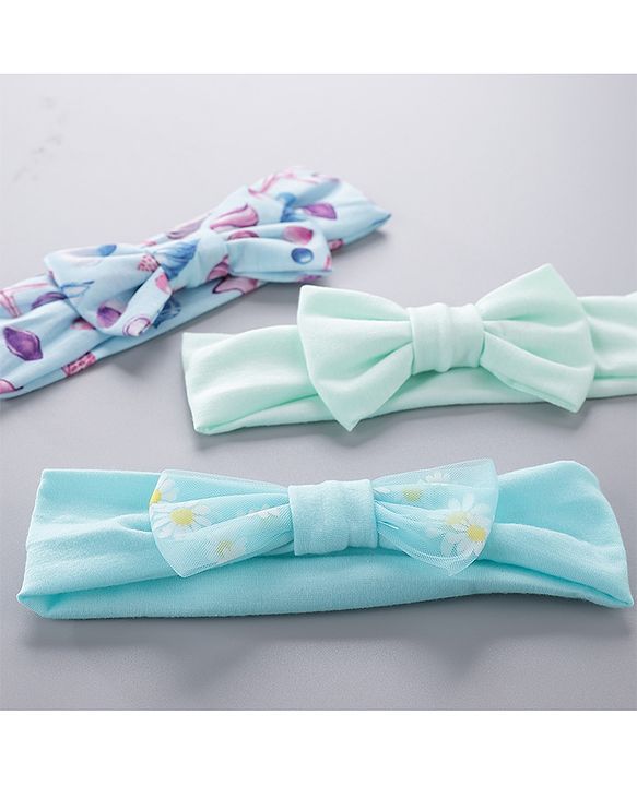 Babyhug Headbands Pack Of 3 - Multicolour