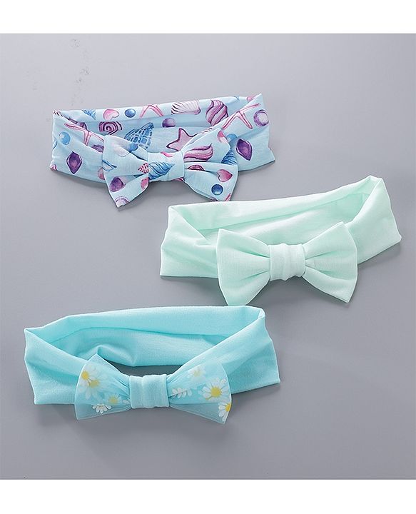 Babyhug Headbands Pack Of 3 - Multicolour