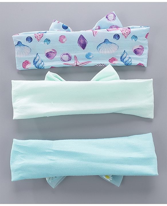 Babyhug Headbands Pack Of 3 - Multicolour