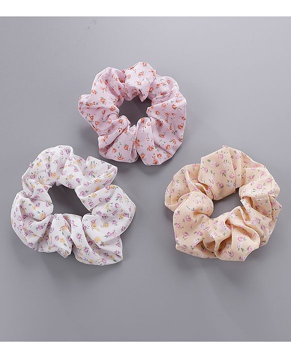 Pine Kids Scrunchies Pack Of 6 - Multicolor