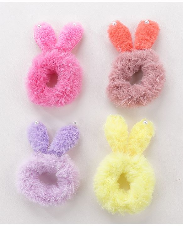 Pine Kids Scrunchies Pack of 4 - Multicolor