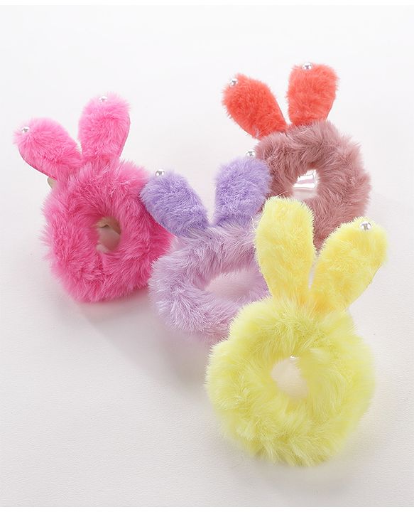 Pine Kids Scrunchies Pack of 4 - Multicolor