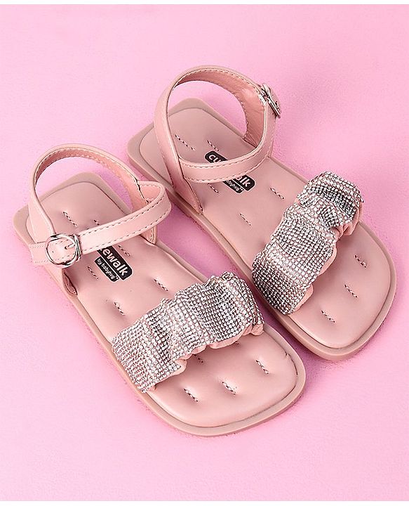 Cute Walk by Babyhug Sandals - Pink