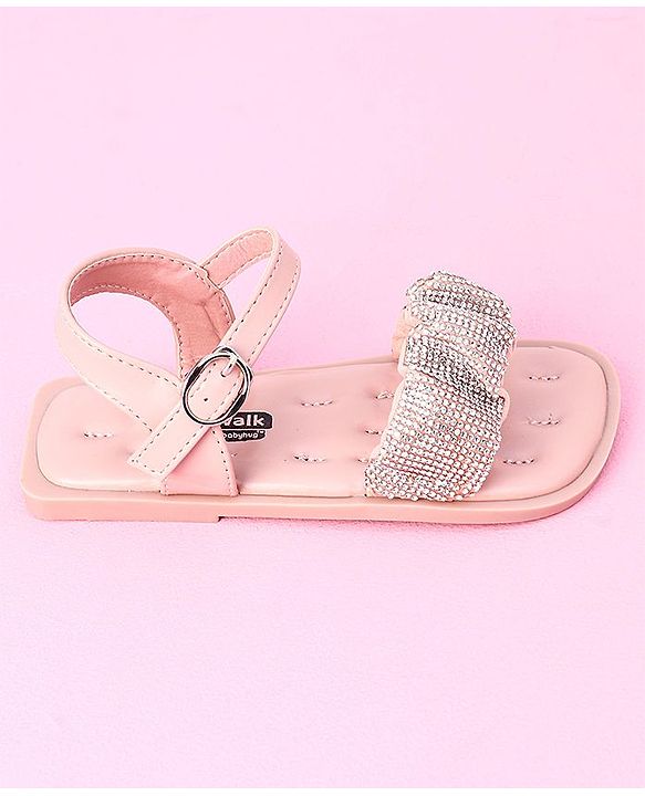 Cute Walk by Babyhug Sandals - Pink