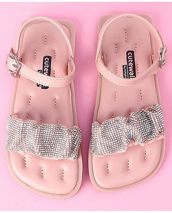 Cute Walk by Babyhug Sandals - Pink