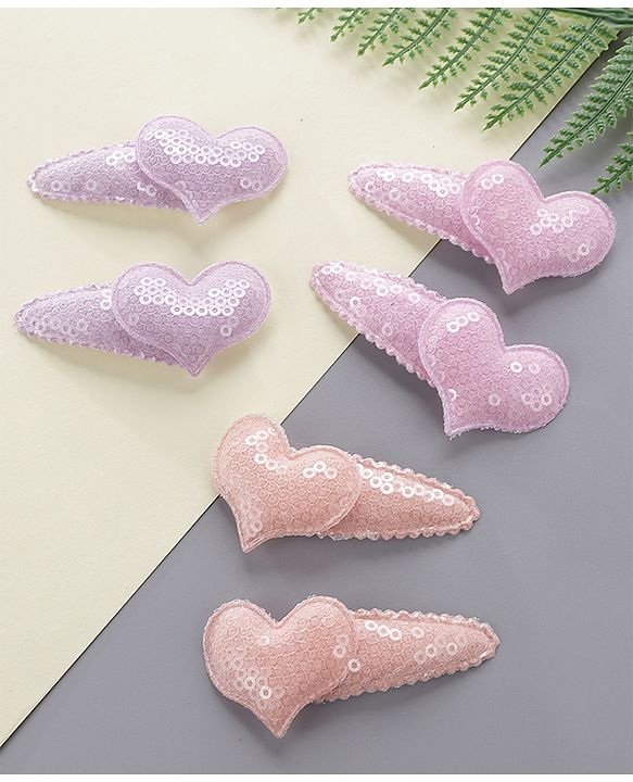 Babyhug Snap Clips Pack of 6 - Multicolor