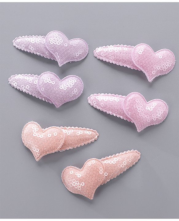 Babyhug Snap Clips Pack of 6 - Multicolor