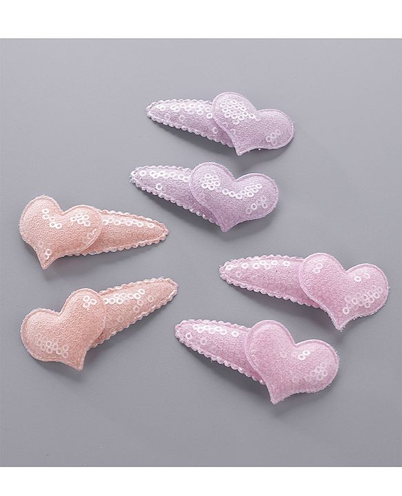 Babyhug Snap Clips Pack of 6 - Multicolor