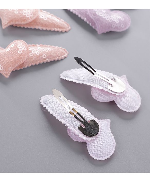 Babyhug Snap Clips Pack of 6 - Multicolor