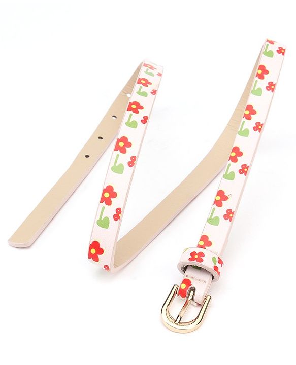 Babyhug Belt With Buckle Closure Free Size - Pink (Print May Vary)