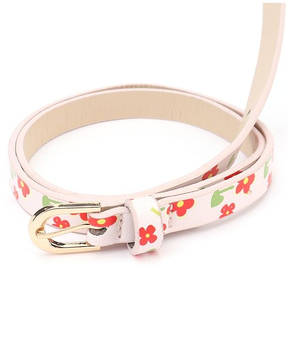 Babyhug Belt With Buckle Closure Free Size - Pink (Print May Vary)