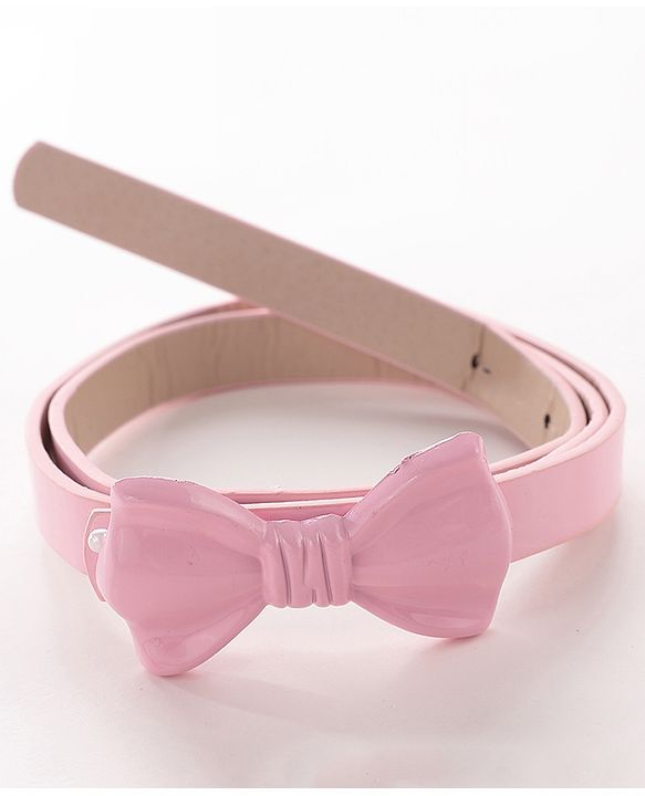 Pine Kids Belt With Buckle Closure Free Size - Pink