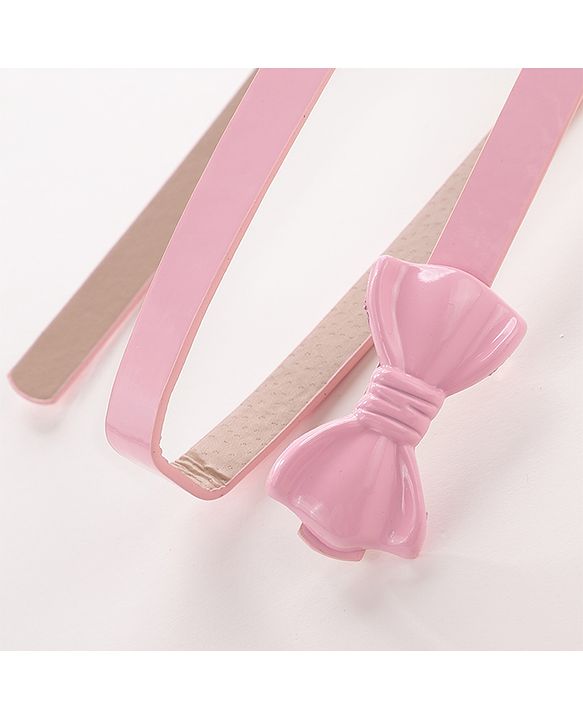 Pine Kids Belt With Buckle Closure Free Size - Pink