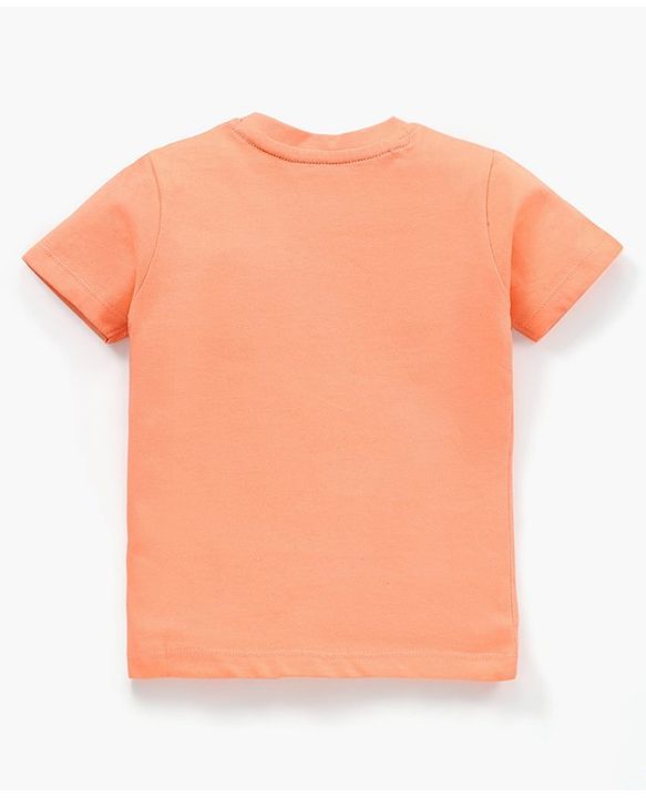 Babyhug Half Sleeves T-Shirts Multi Print Pack of 5 - Multicolor