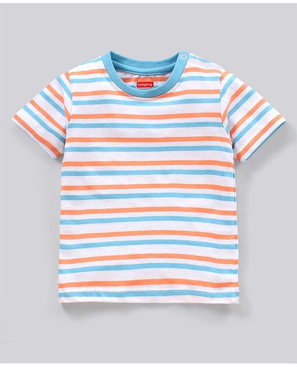 Babyhug Half Sleeves T-Shirts Multi Print Pack of 5 - Multicolor