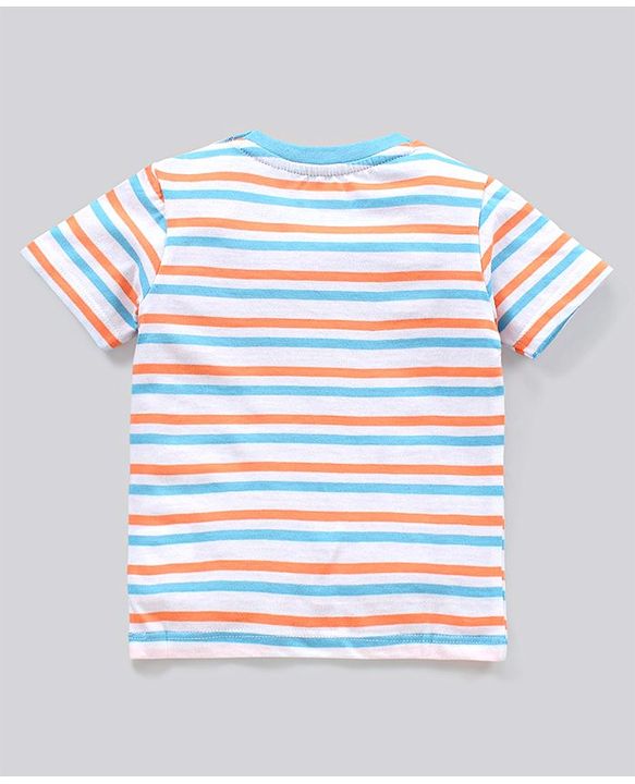 Babyhug Half Sleeves T-Shirts Multi Print Pack of 5 - Multicolor