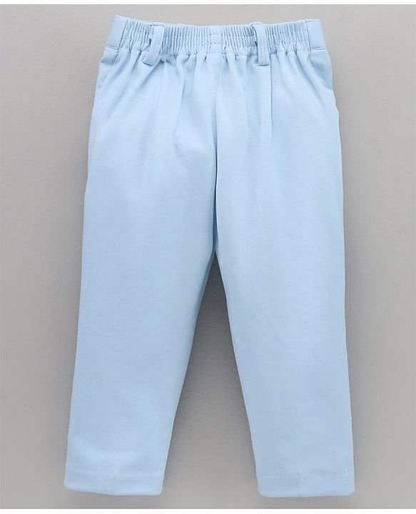 Babyhug Full Sleeves 5 Piece Party Suit - Light Blue