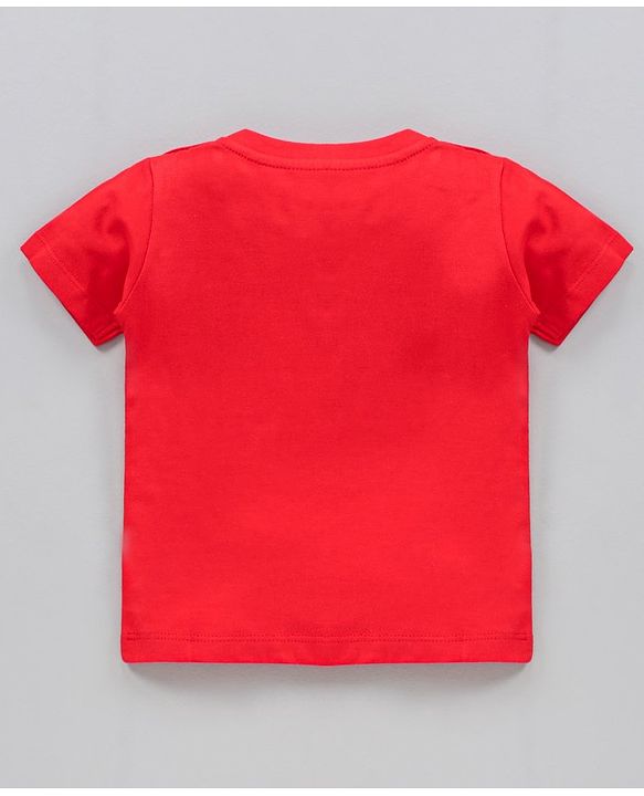 Babyhug Half Sleeves T-Shirts Multi Print Pack of 5 - Multicolor