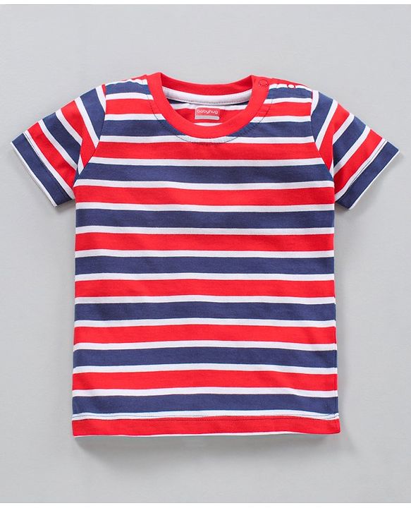Babyhug Half Sleeves T-Shirts Multi Print Pack of 5 - Multicolor