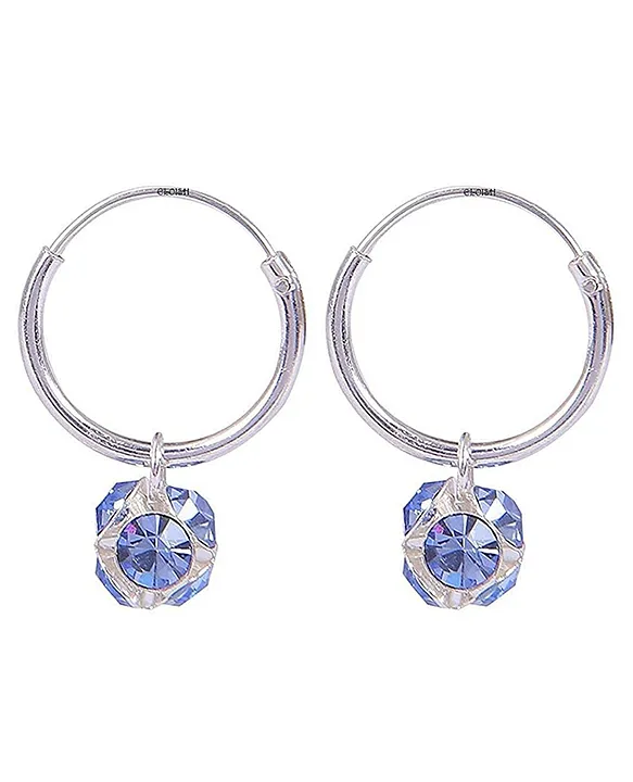 Silver Bali Earrings - Beryl Jewelz