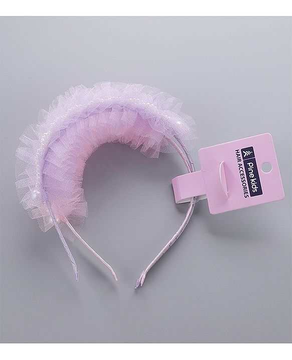 Pine Kids Hair Bands Pack of 2 - Pink Purple
