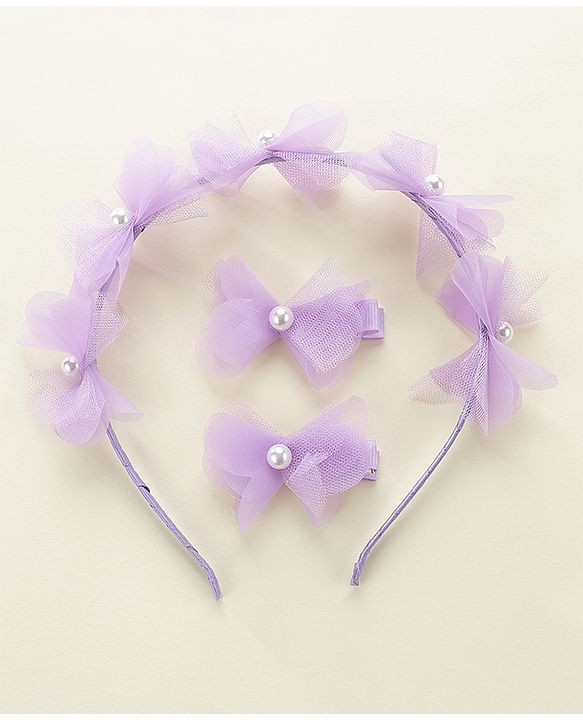 Pine Kids Hair Bands - Purple