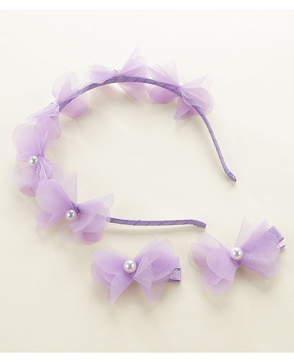 Pine Kids Hair Bands - Purple