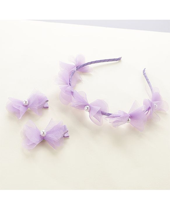 Pine Kids Hair Bands - Purple