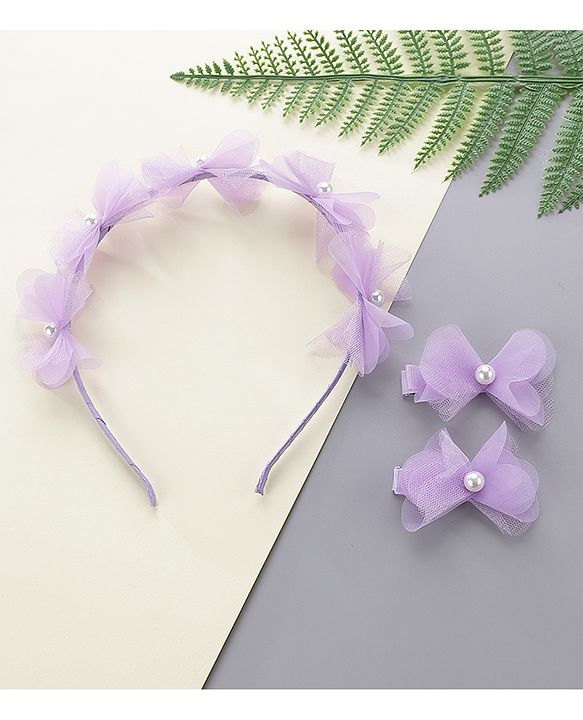 Pine Kids Hair Bands - Purple