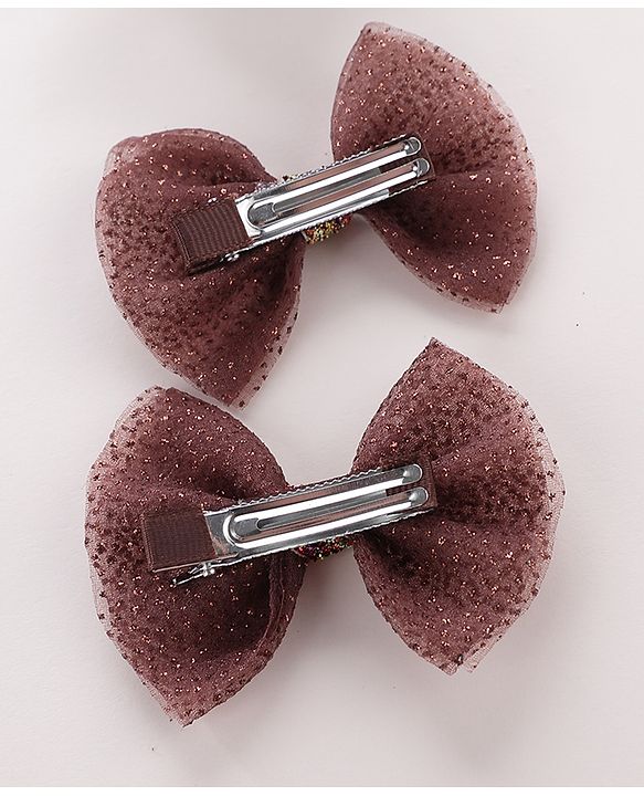 Babyhug Hair Accessories Combo Sets - Brown