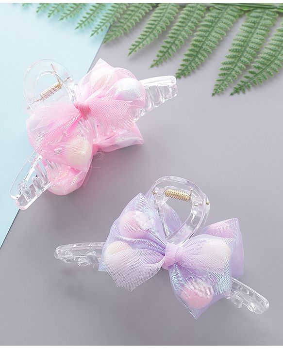 Pine Kids Hair Clips Pack of 2 -  Multicolour