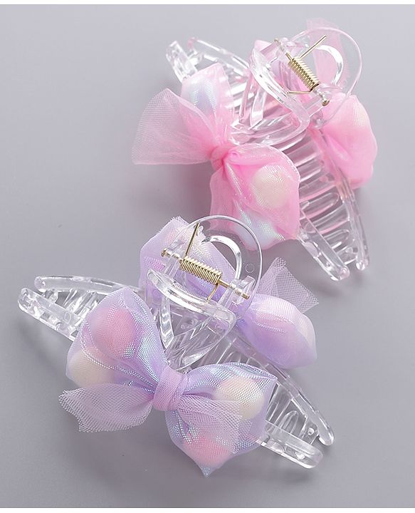 Pine Kids Hair Clips Pack of 2 -  Multicolour
