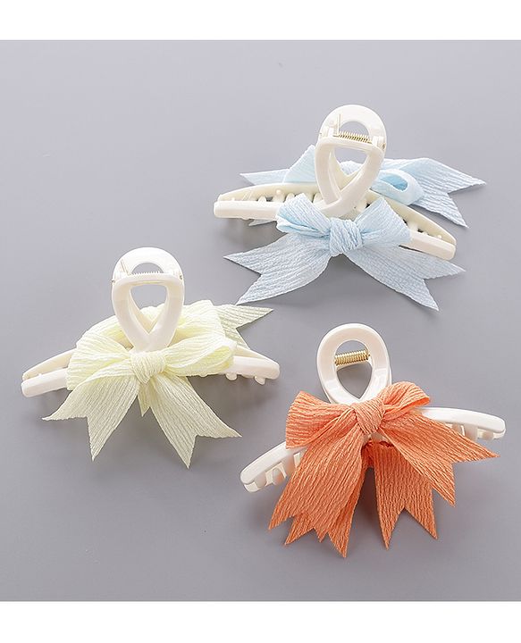 Pine Kids Hair Clips Pack of 3  - Multicolour