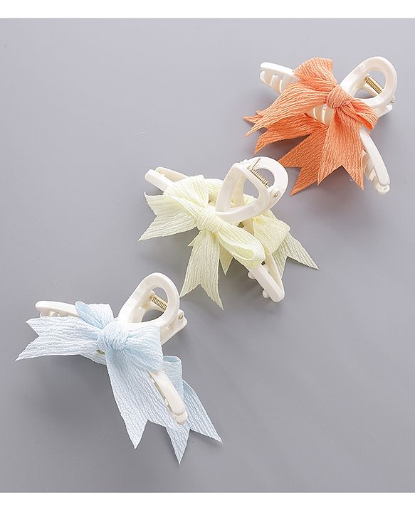 Pine Kids Hair Clips Pack of 3  - Multicolour